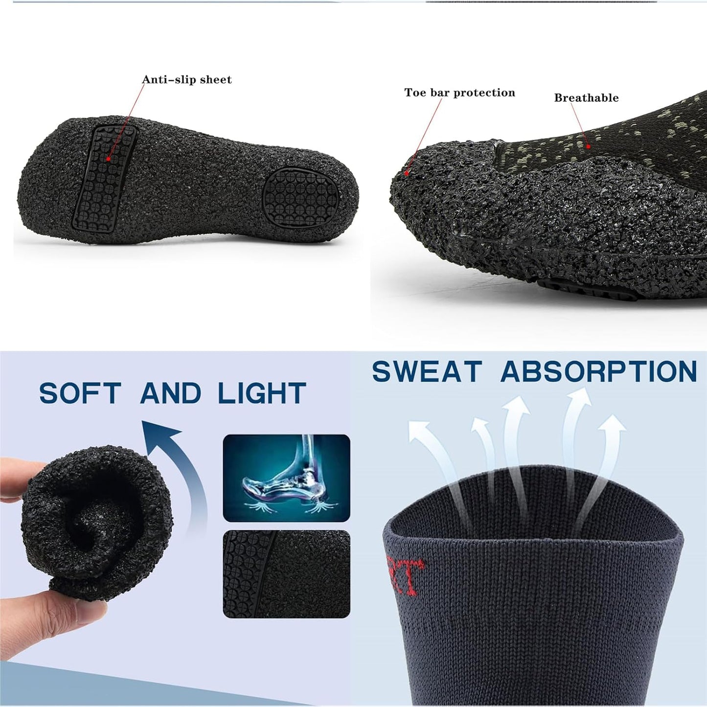 Purpl™ Barefoot Socks