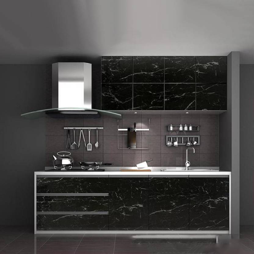 Black Marble Paper Sheet (60 x 200 cm)