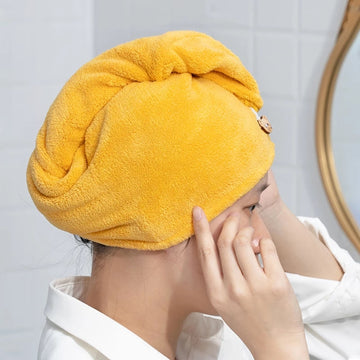 Quick Dry Hair Towel (Random Color)