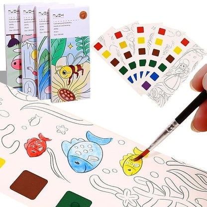 The Water Coloring Book (20 Pages)